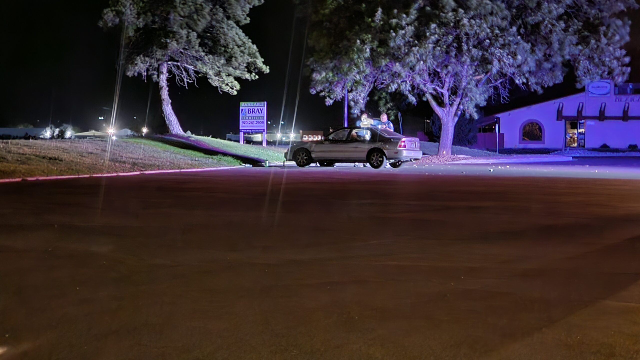 Vehicle vs Pole, Area of City Market, I-70BL & 32 Rd Clifton