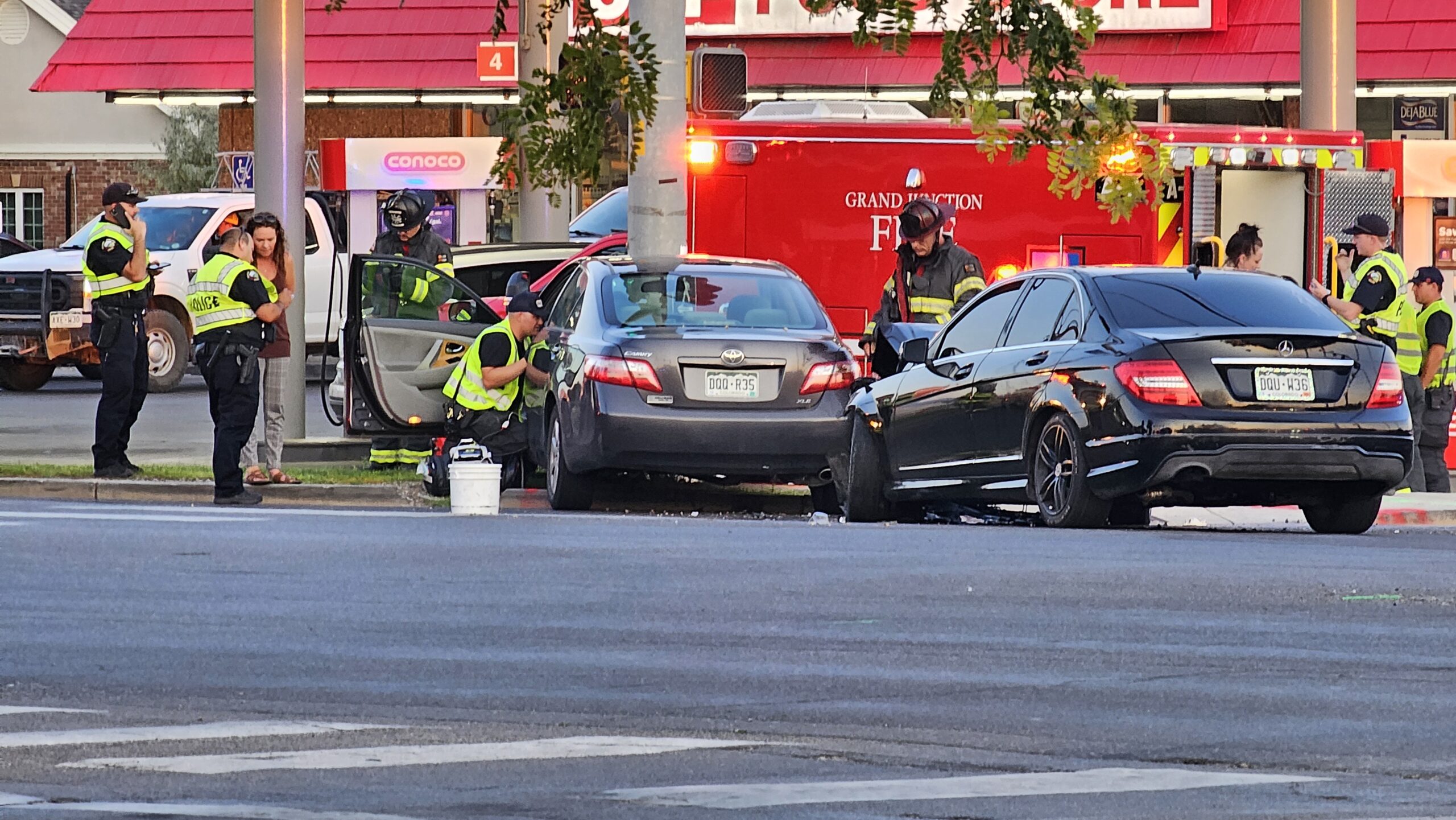 Head-on Collision Accident, 25 Rd & Patterson Rd