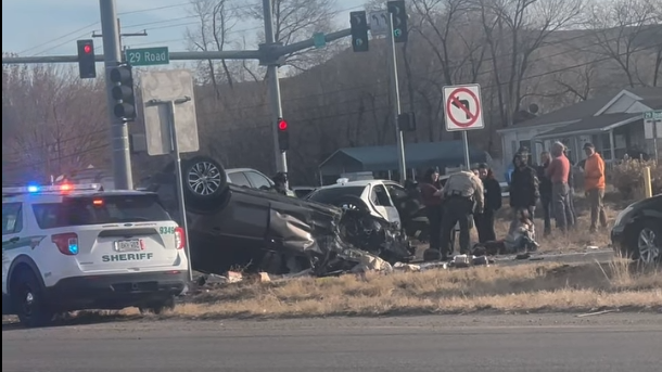 Vehicle Rollover Accident, Hwy 50 & 29 Rd Orchard Mesa