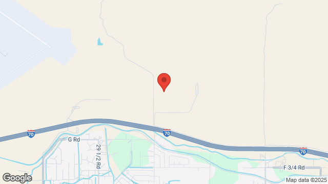 RV Fire, Desert North of I-70 & 30 Rd