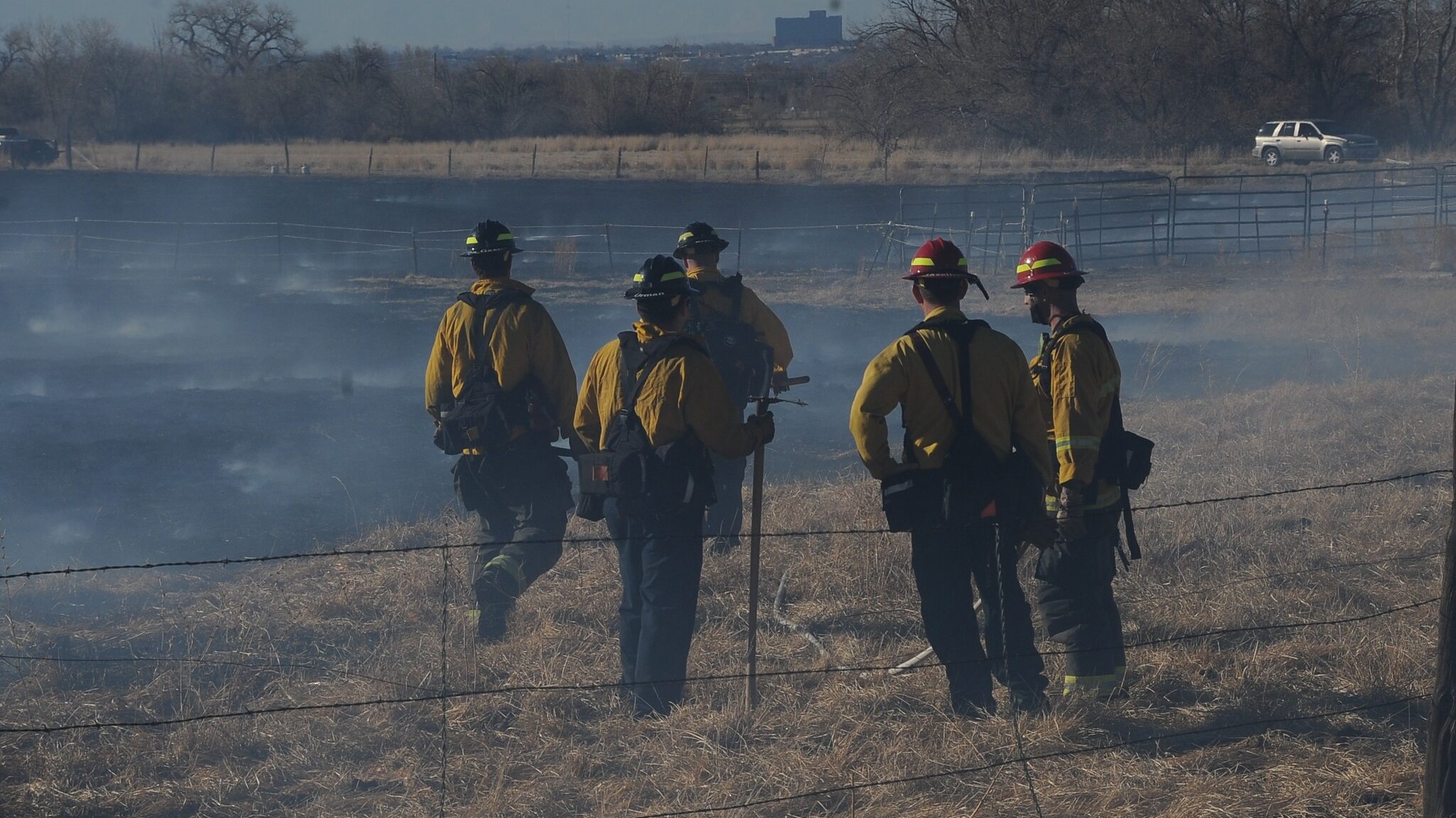 Brush Fire, A 1/2 Rd & 30 3/4 Rd Orchard Mesa