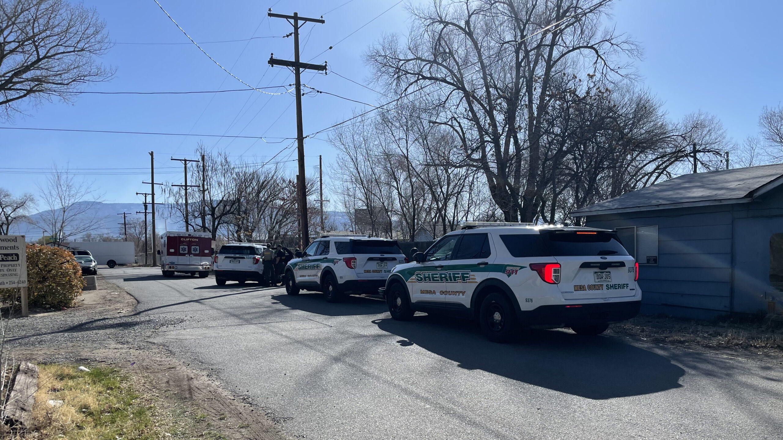 Sheriff Foot Pursuit, Area of F Rd & 32 1/2 Rd