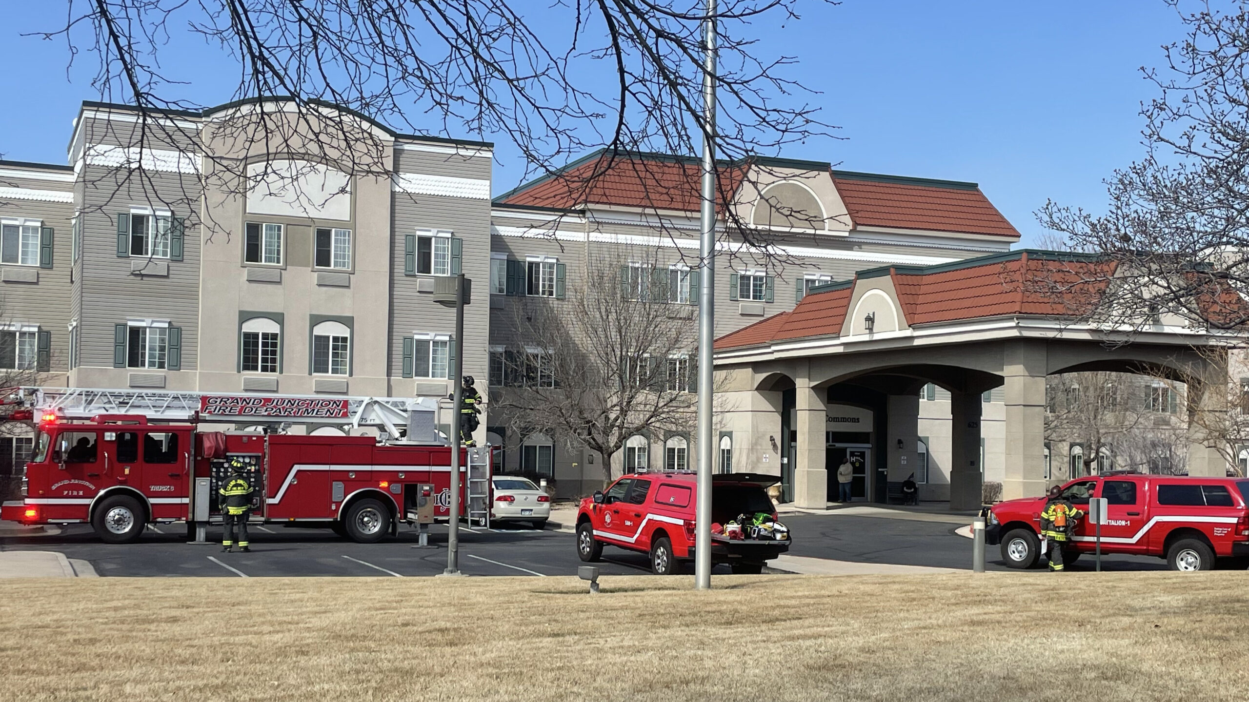 Smoke in Building, The Commons, Patterson Rd & 27 1/2 Rd