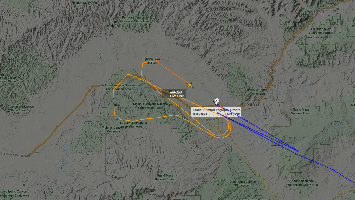 Airport Alert, Unsecured Cargo Door, Grand Junction Regional Airport