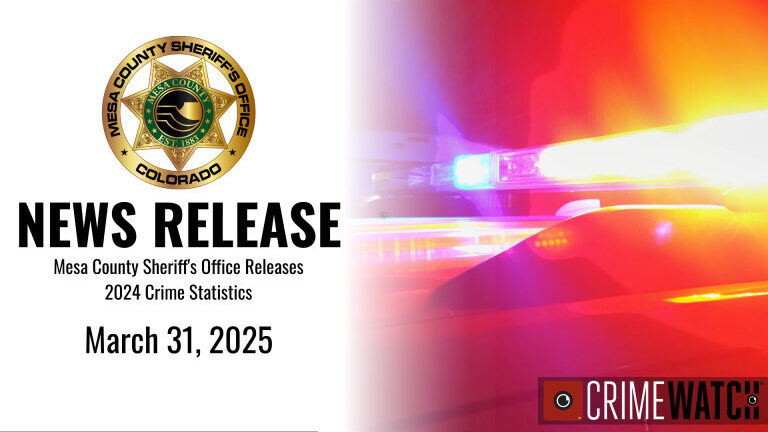 Sheriff Releases 2024 Mesa County Crime Stats