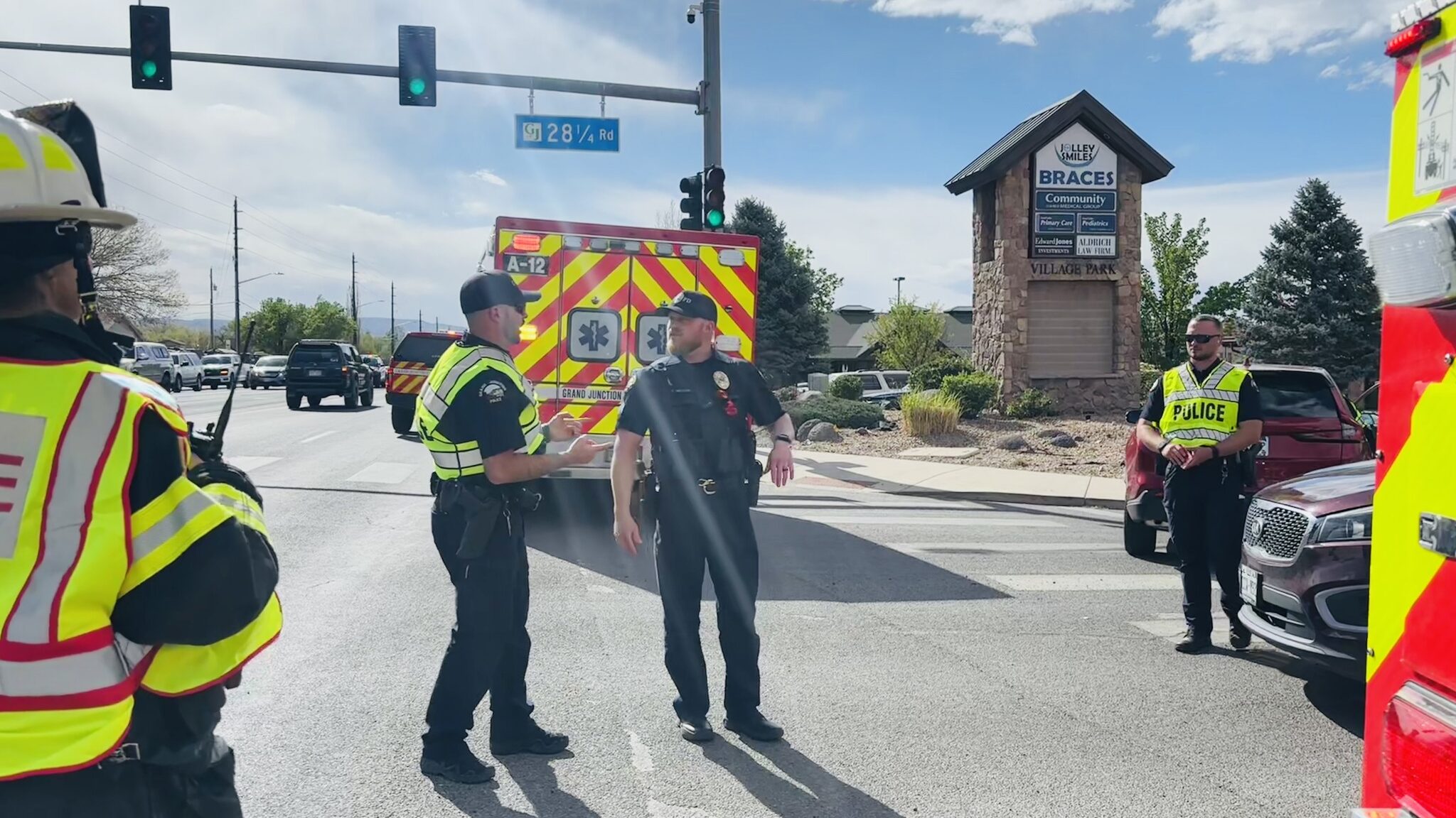 Vehicle Rollover Accident, Patterson Rd & 28 1/4 Rd