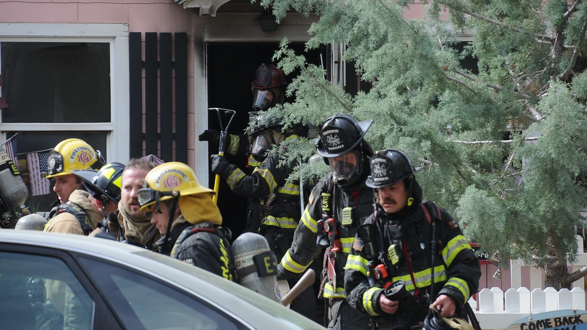 Structure Fire, Gunnison Ave & N 12th St