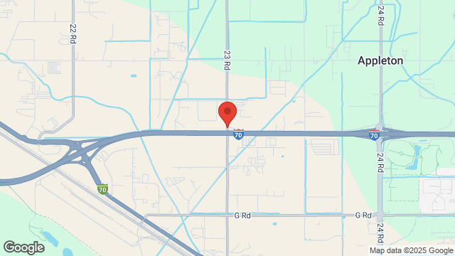 Single Vehicle Accident, I-70 Frontage & 23 Rd