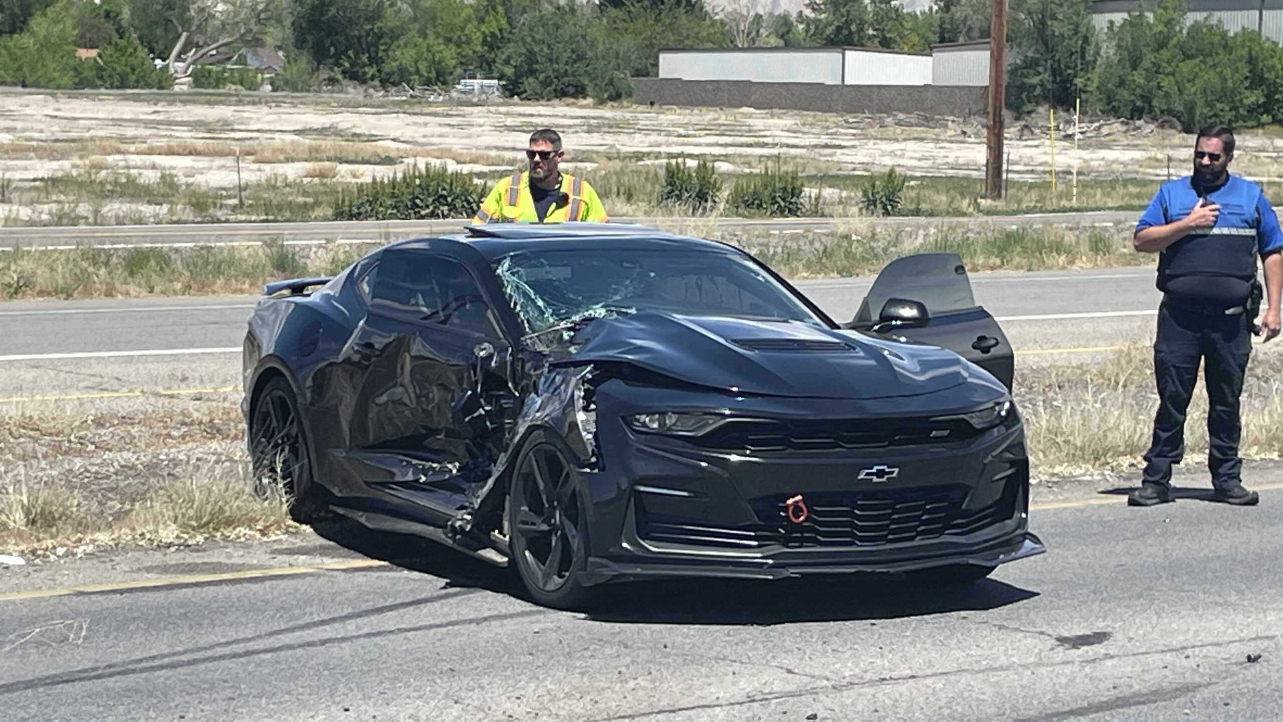 Vehicle Accident, I-70B & 30 Rd