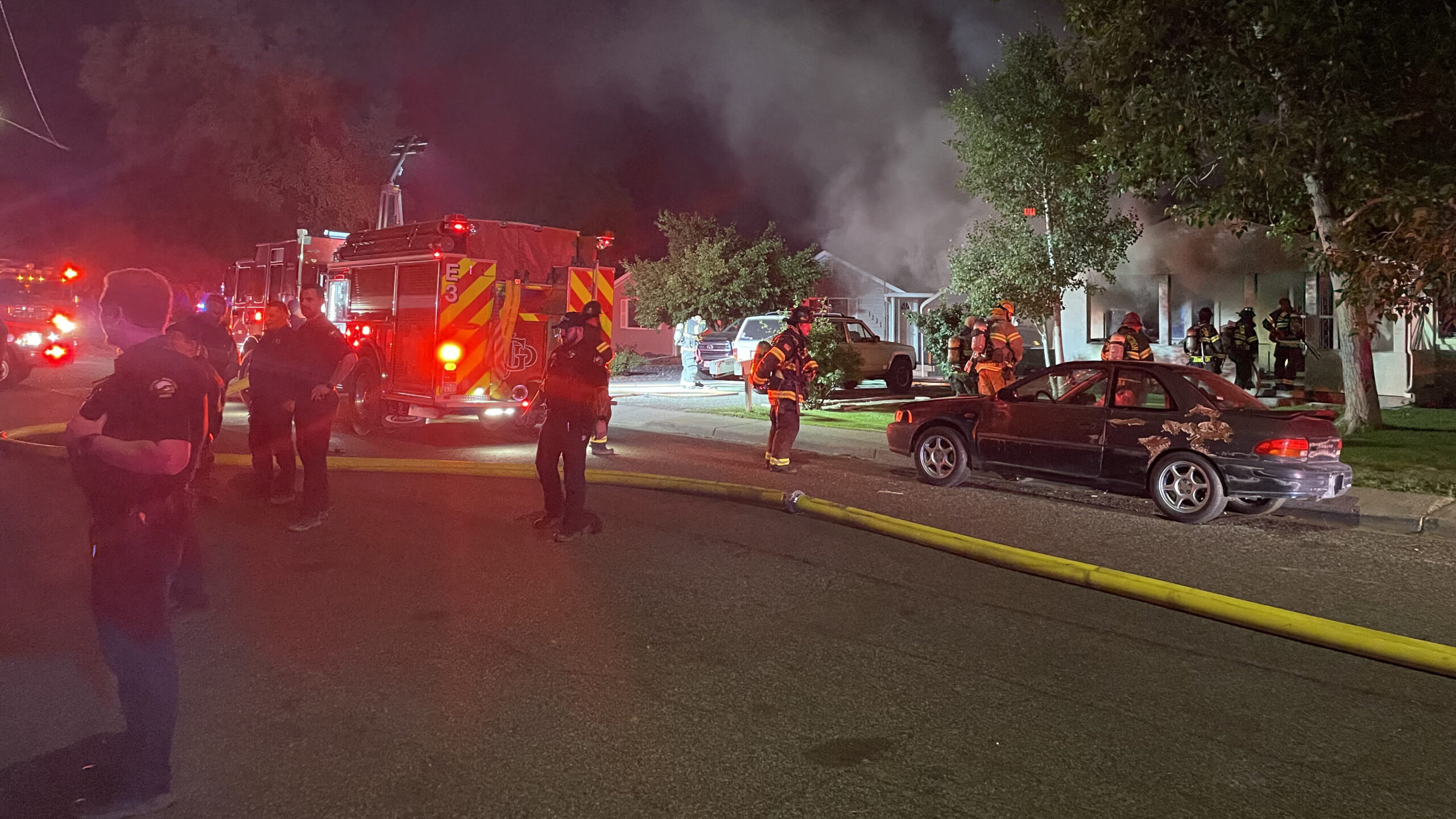 House Fire, Cedar Ave & N 13th St