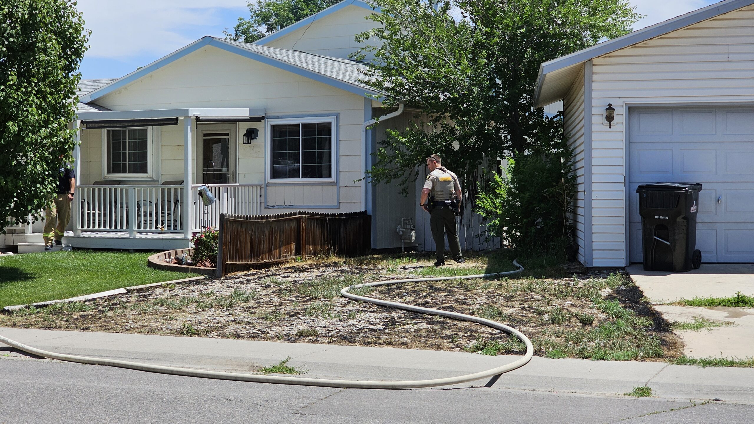Weed Fire, D 1/2 Rd & Pera St Clifton