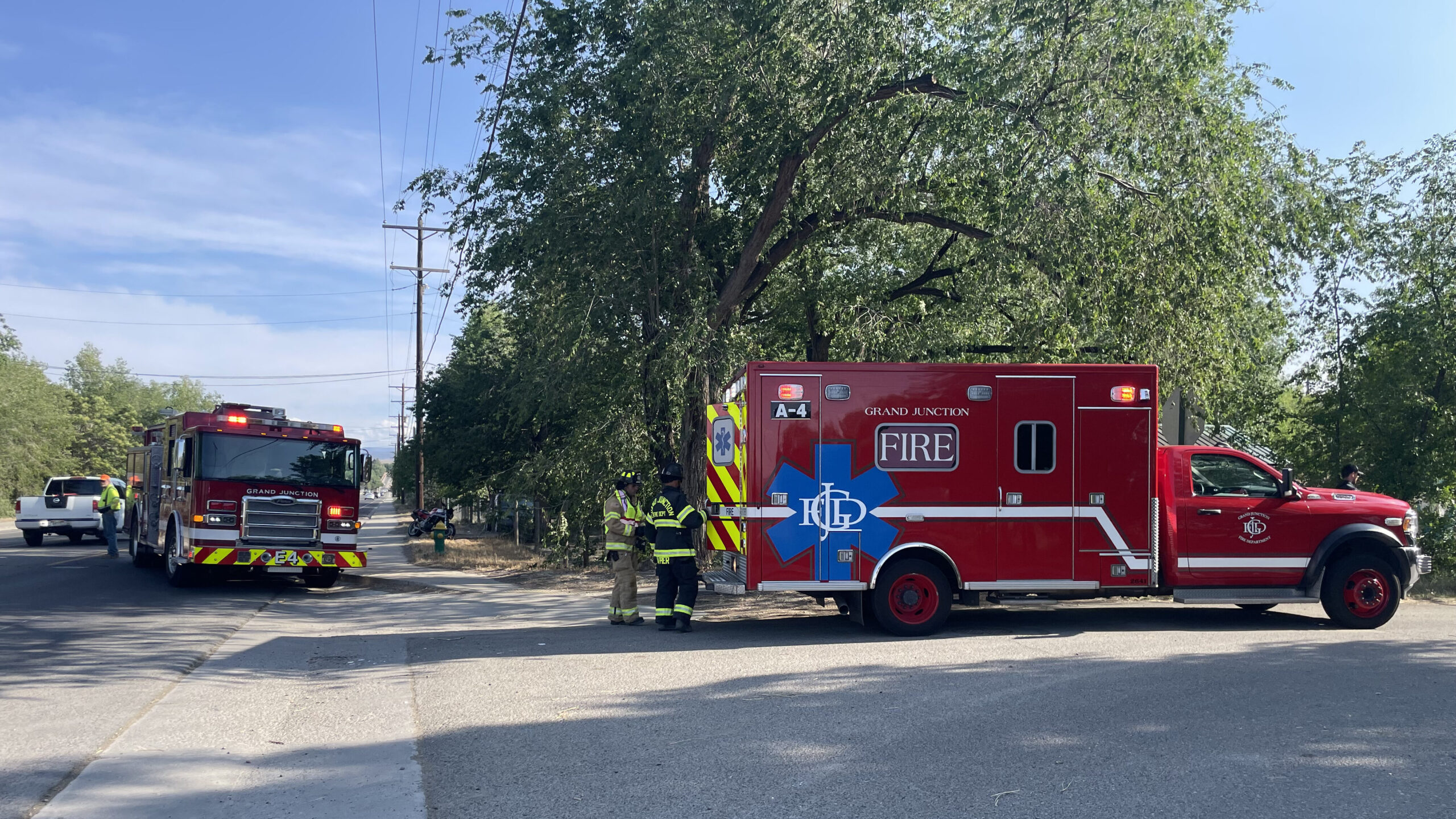 Single Motorcycle Accident, Florida St & 29 Rd