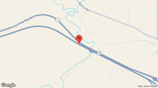 Camper Trailer Rollover, Mile 9 on I-70 Mack