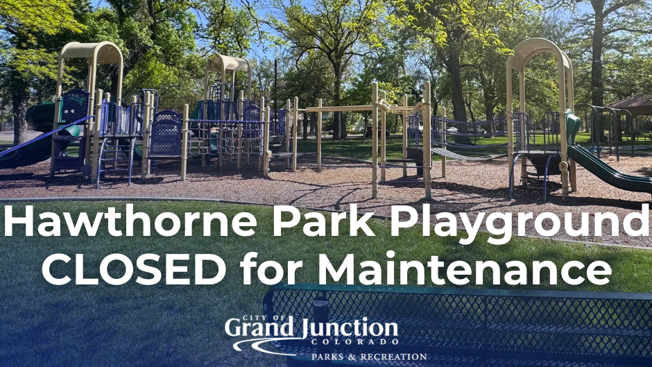 Hawthorne Park Playground Closed for Maintenance