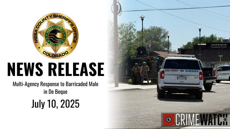 De Beque Standoff Ends in Suspect’s Suicide