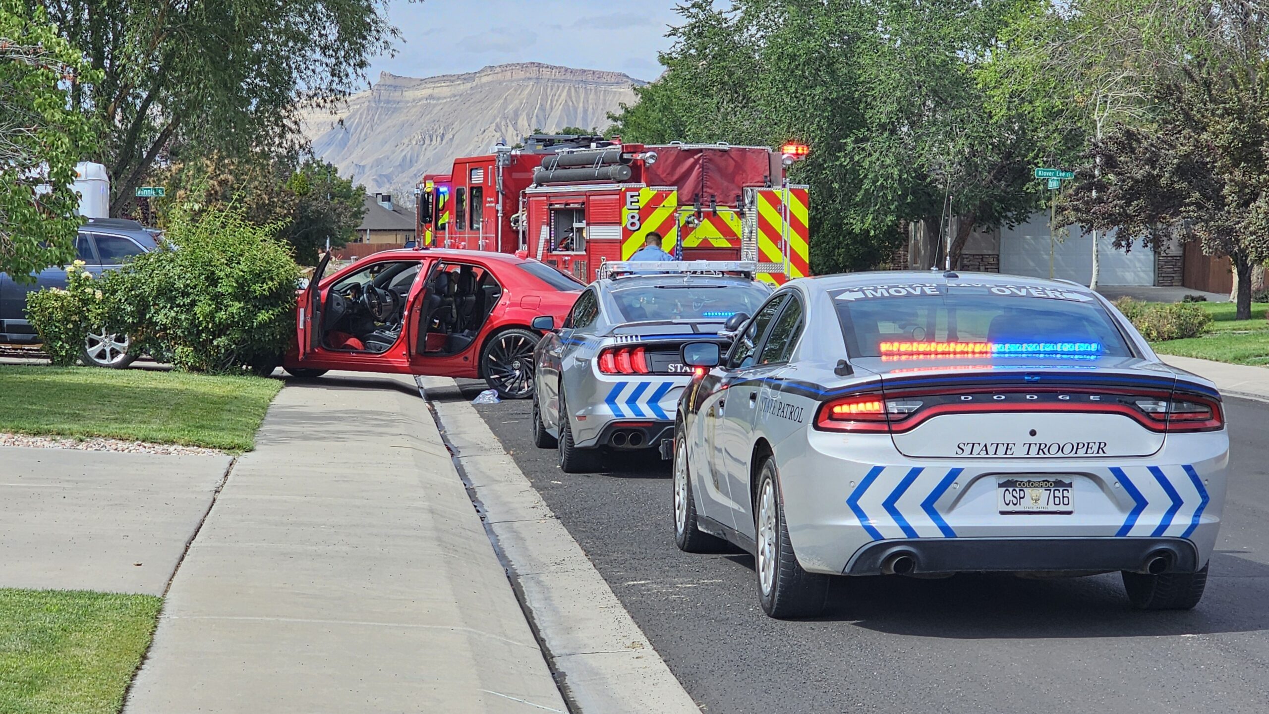 Vehicle Accident, Minni St & Chatfield Dr