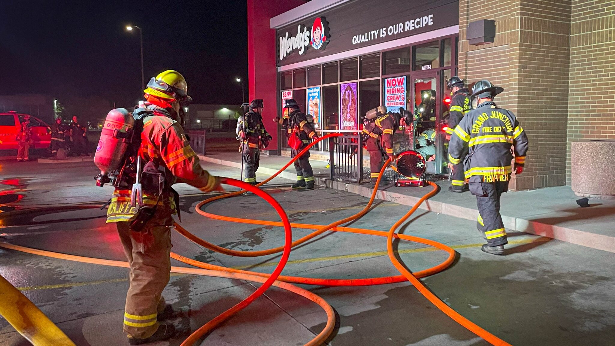 Early Morning Fire at Wendy’s Quickly Contained
