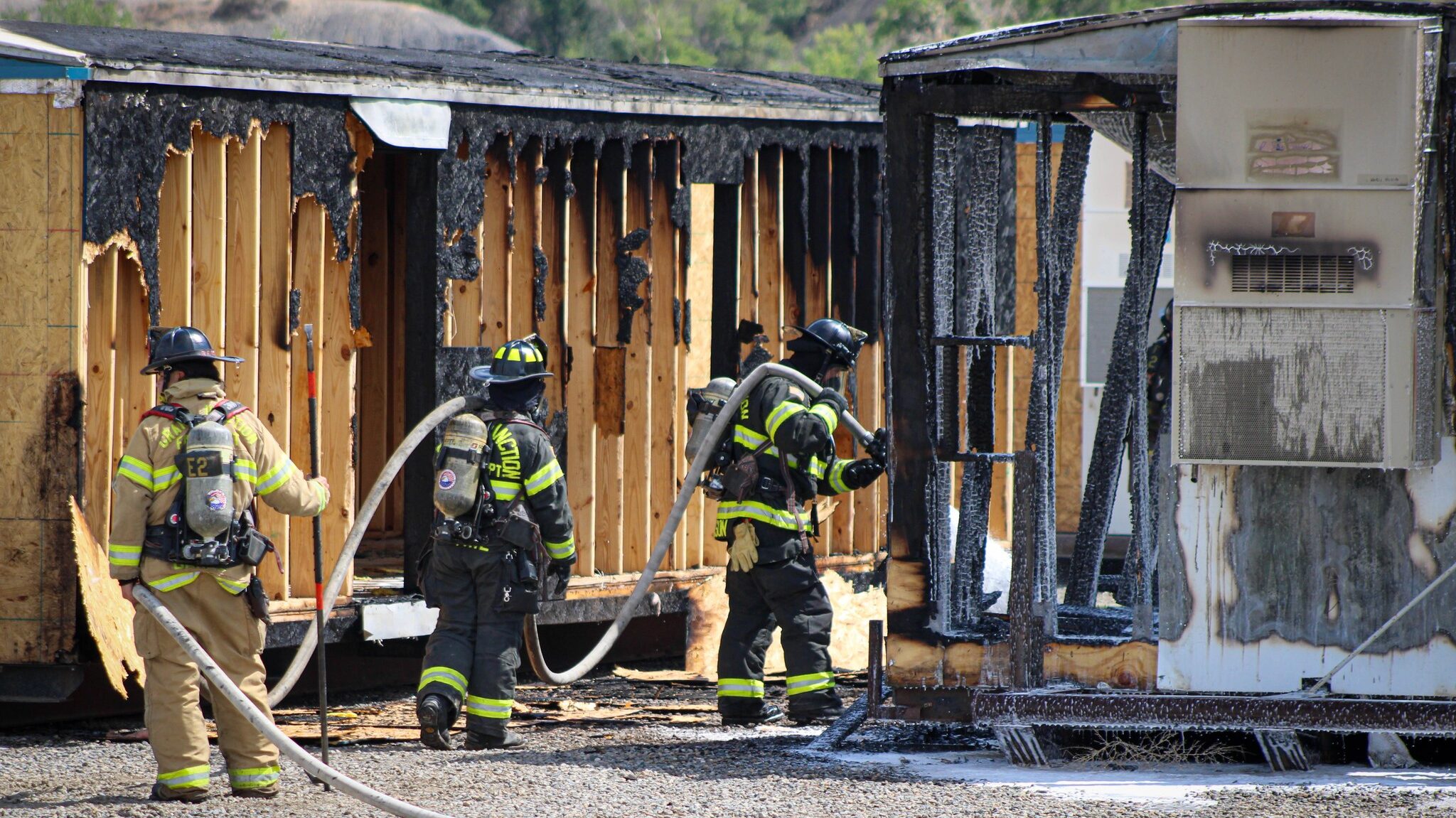 Structure Fire, Area of D Rd & 32 Rd Clifton