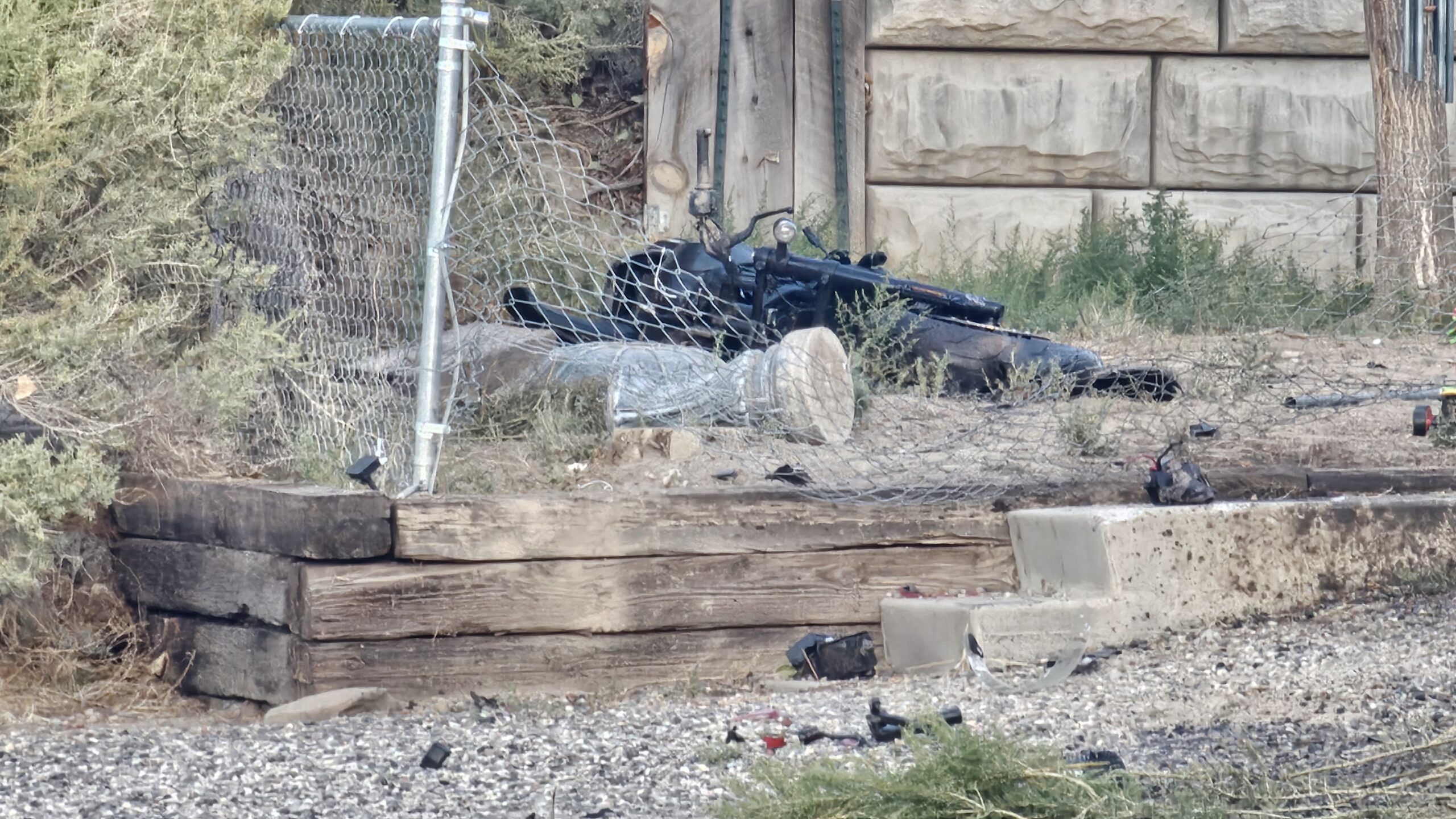 Motorcycle Accident, E 1/4 Rd & 33 Rd Clifton