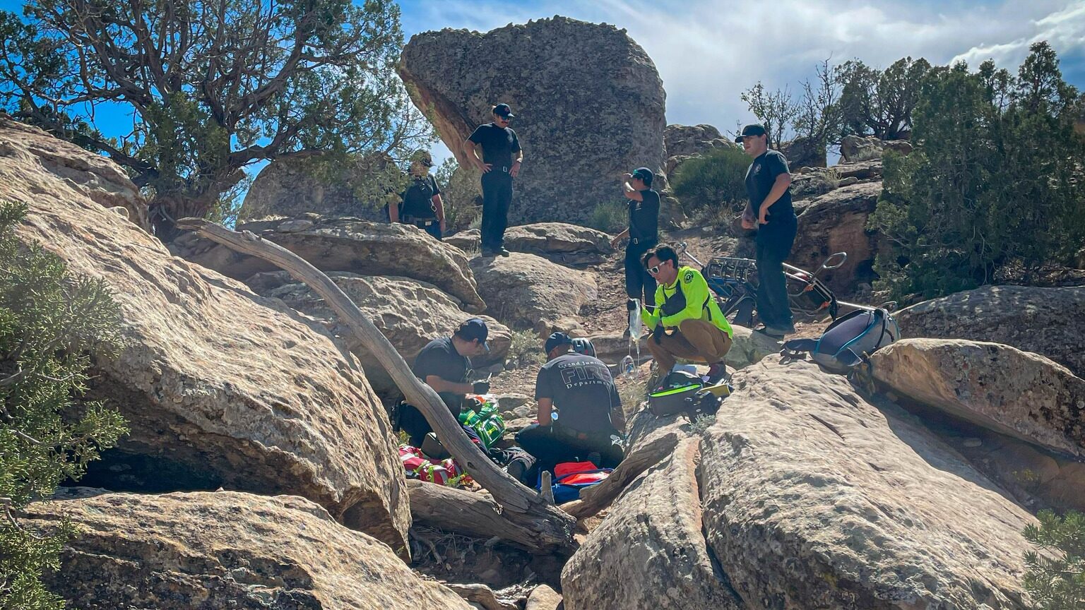 Medical Call, Holy Cross Trail, Little Park Rd