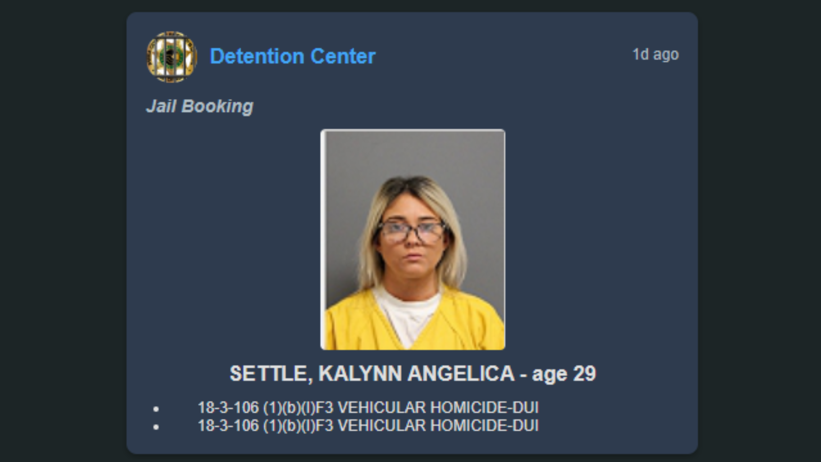 Driver Arrested in Deadly Motorcycle Crash