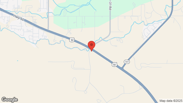 Vehicle Fire, Area of Hwy 50 & 31 Rd