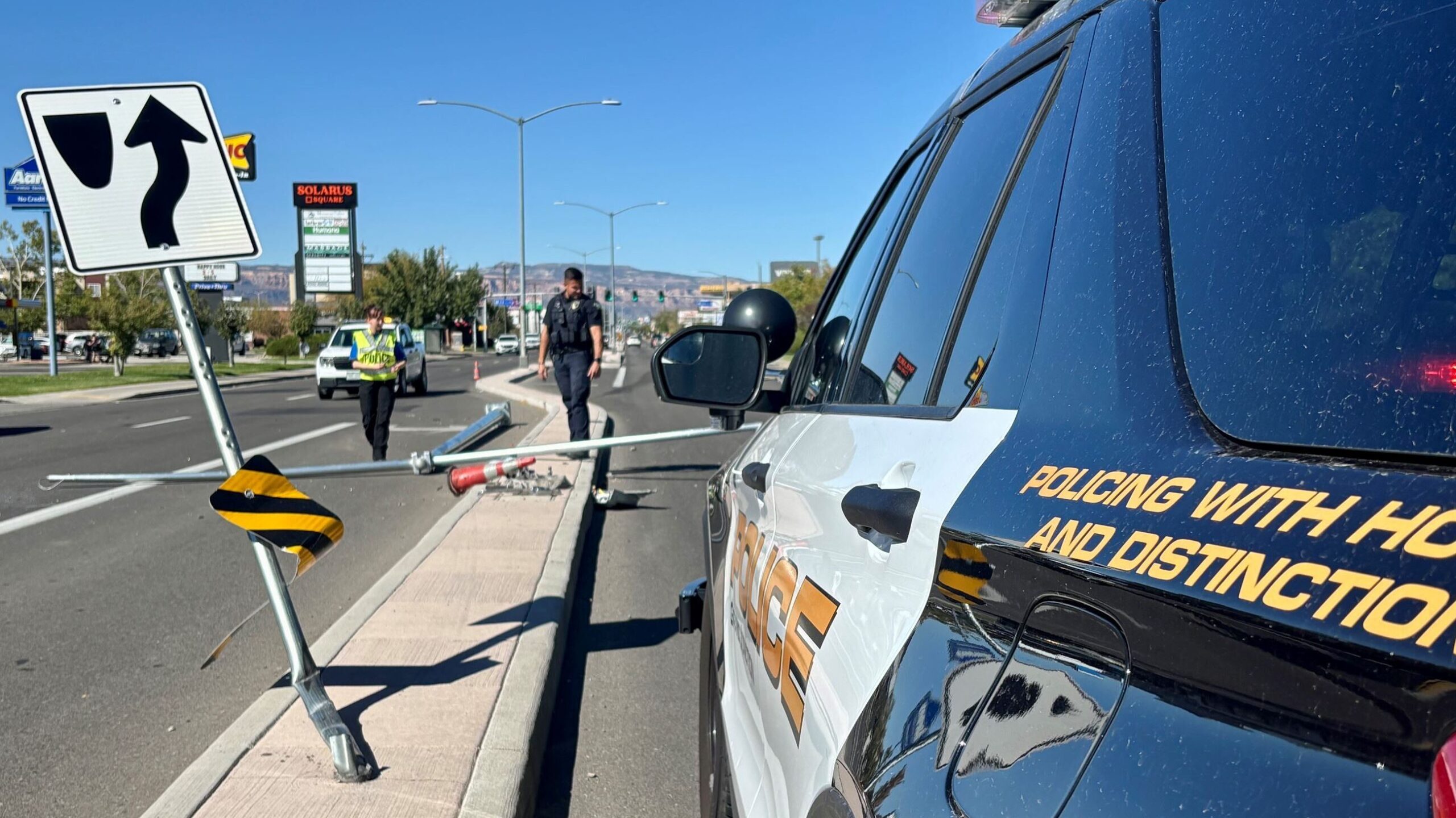 Traffic Hazard, North Ave & 28 1/4 Rd