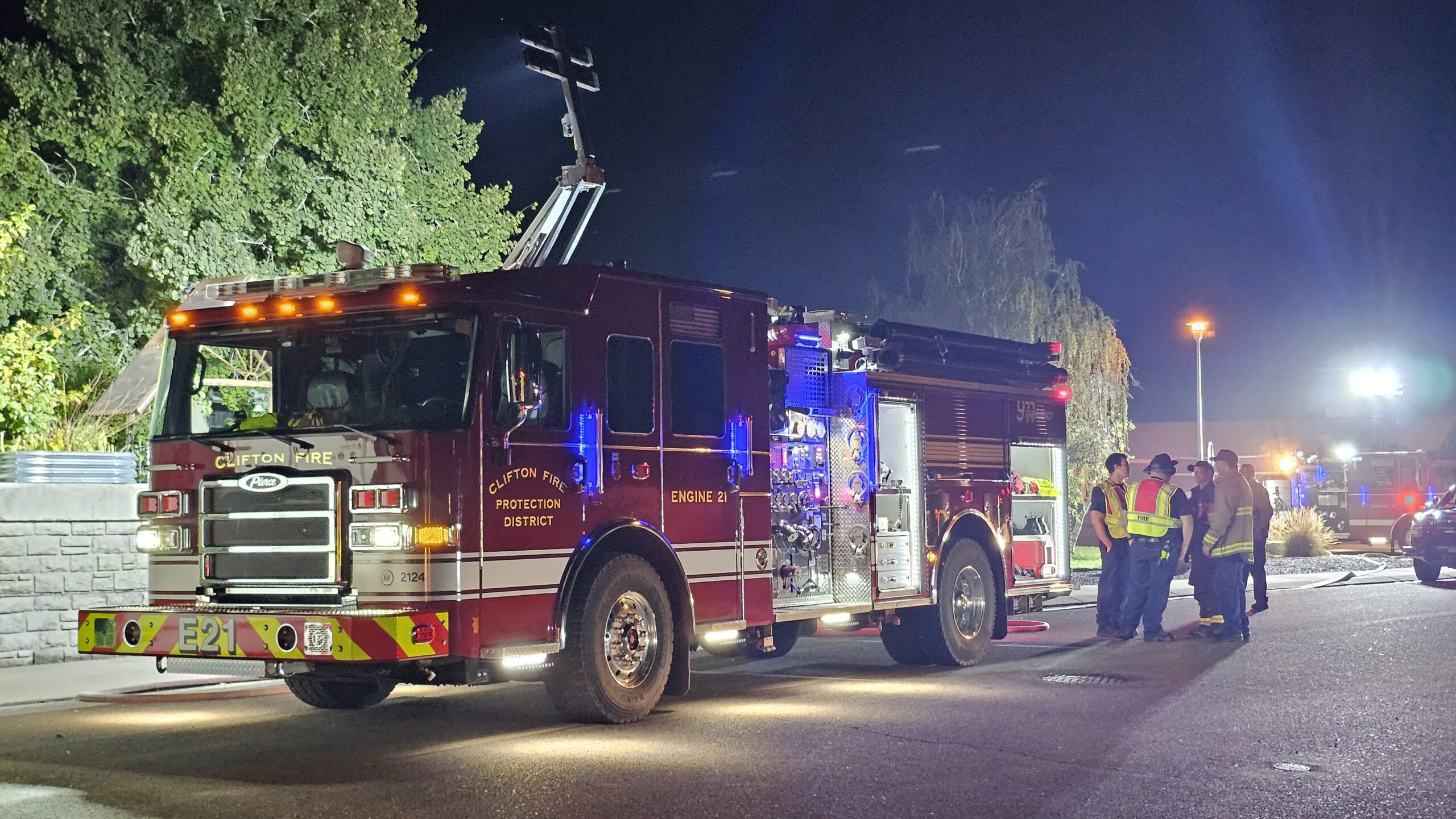 Structure Fire, D 3/4 Rd & Rambling Acres Rd Clifton