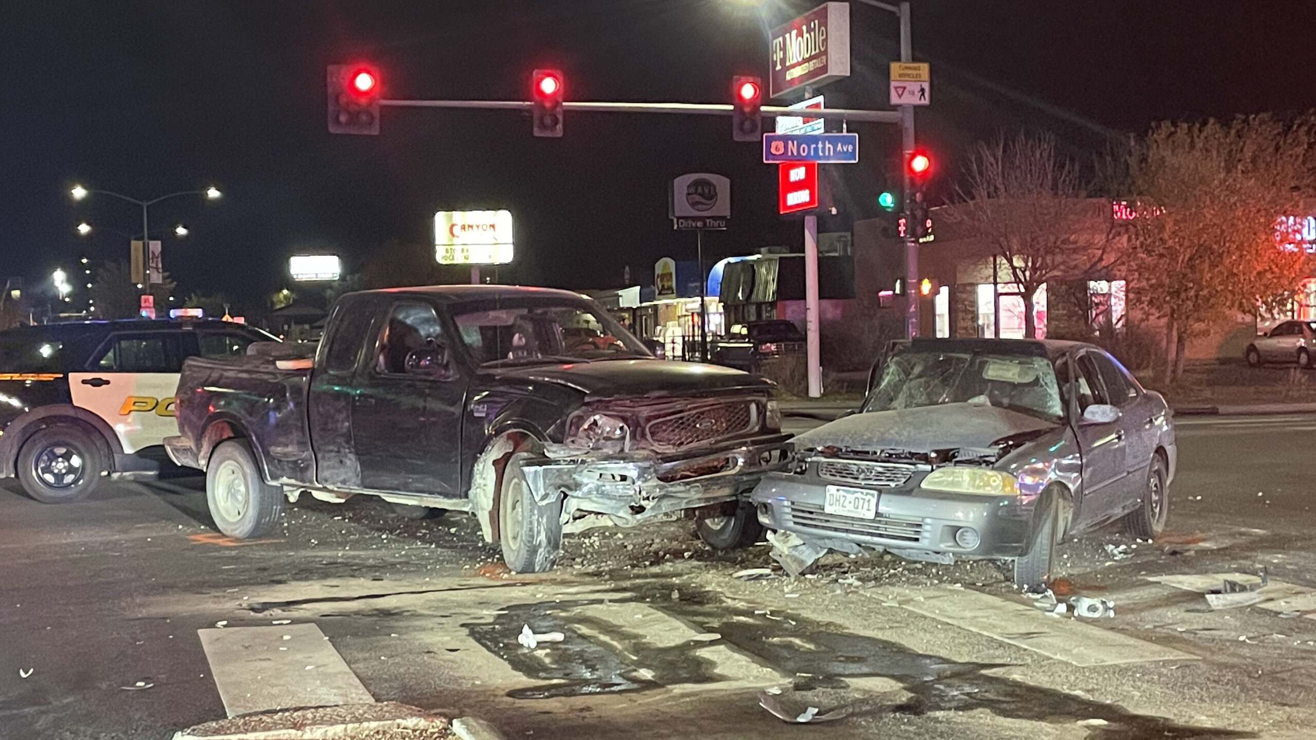 Multi-Vehicle Accident, North Ave & N 12th St