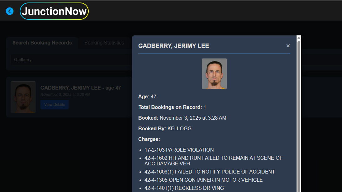 DUI Arrest After Fruita Crash and Foot Pursuit