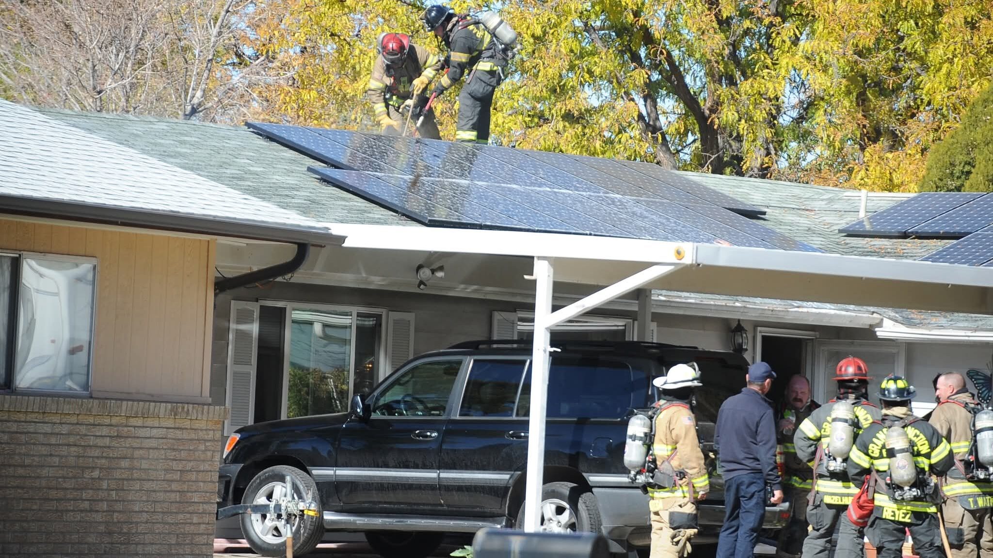 House Fire, Bookcliff Ave & Kirby Ln