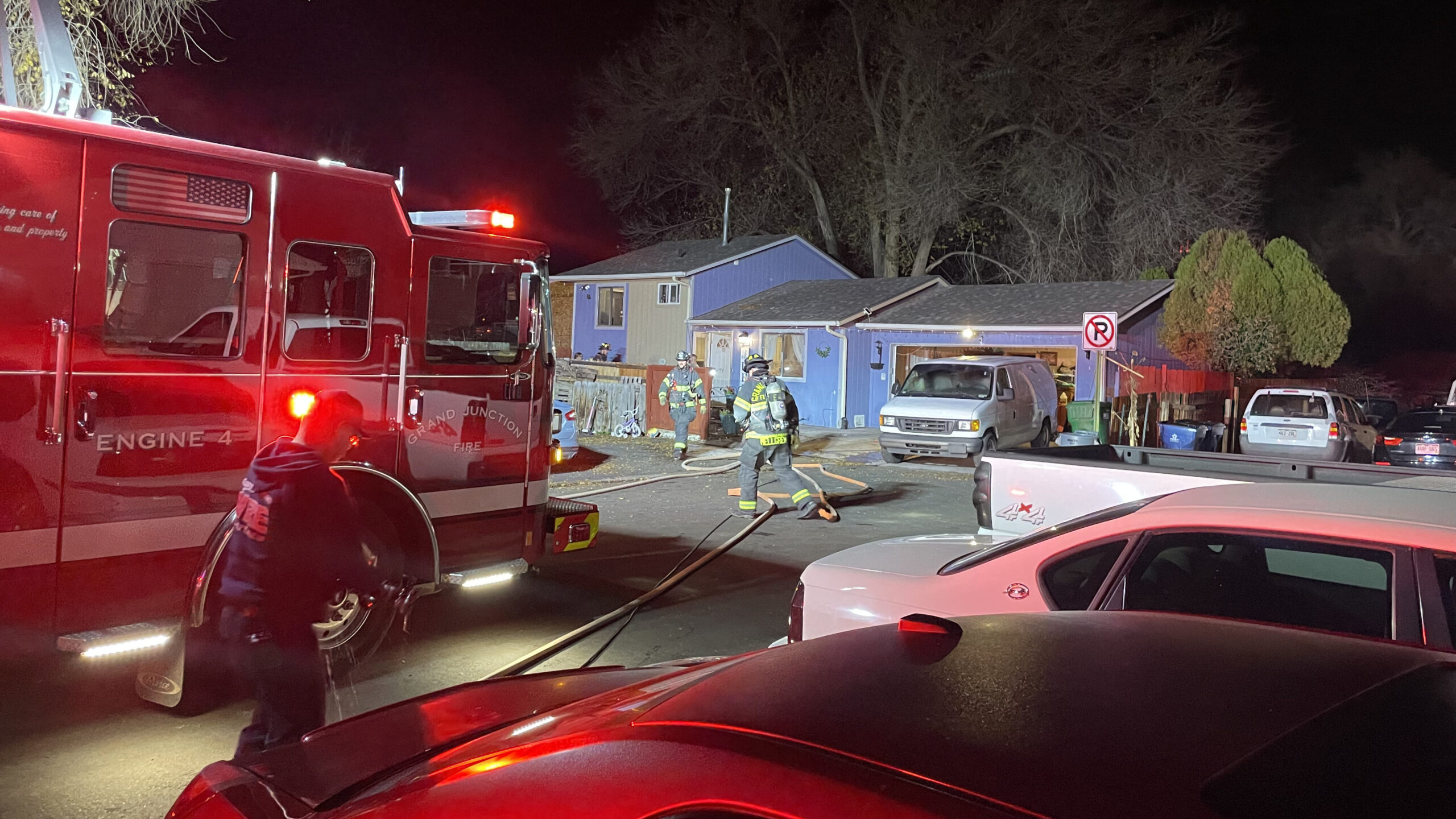 Kitchen Fire, Unaweep Ave & Lynwood St