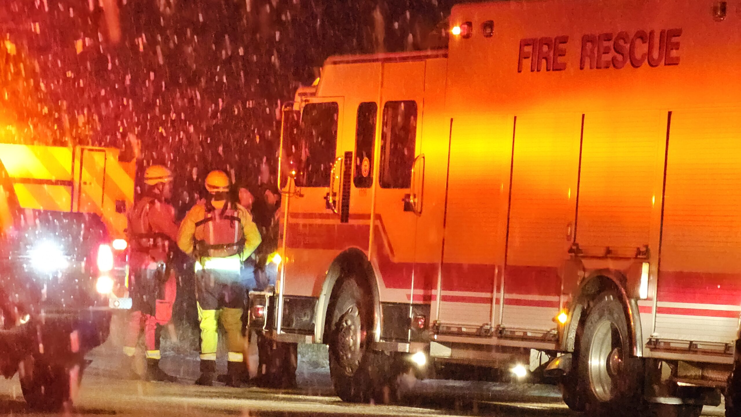 Train Derailment & River Rescue, Hwy 50 Mesa County