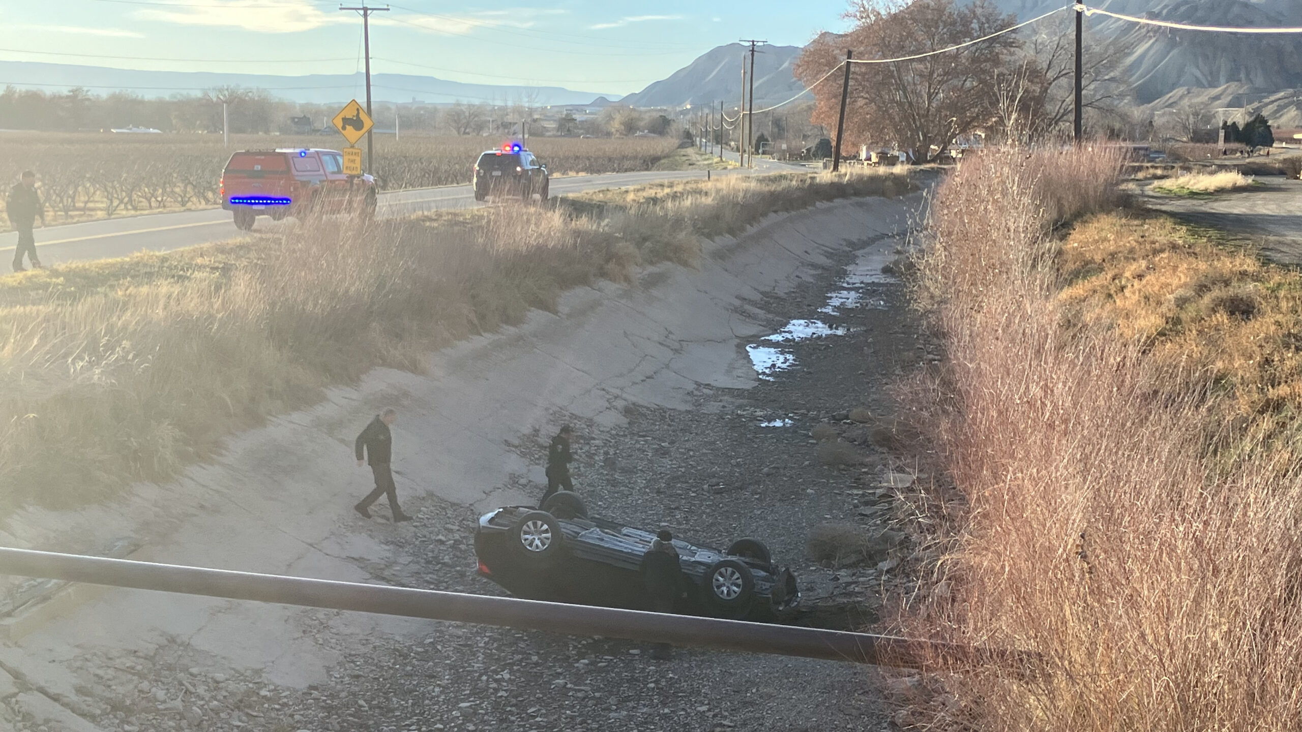 Vehicle Rollover, G 7/10 Rd & Elberta Ave Palisade