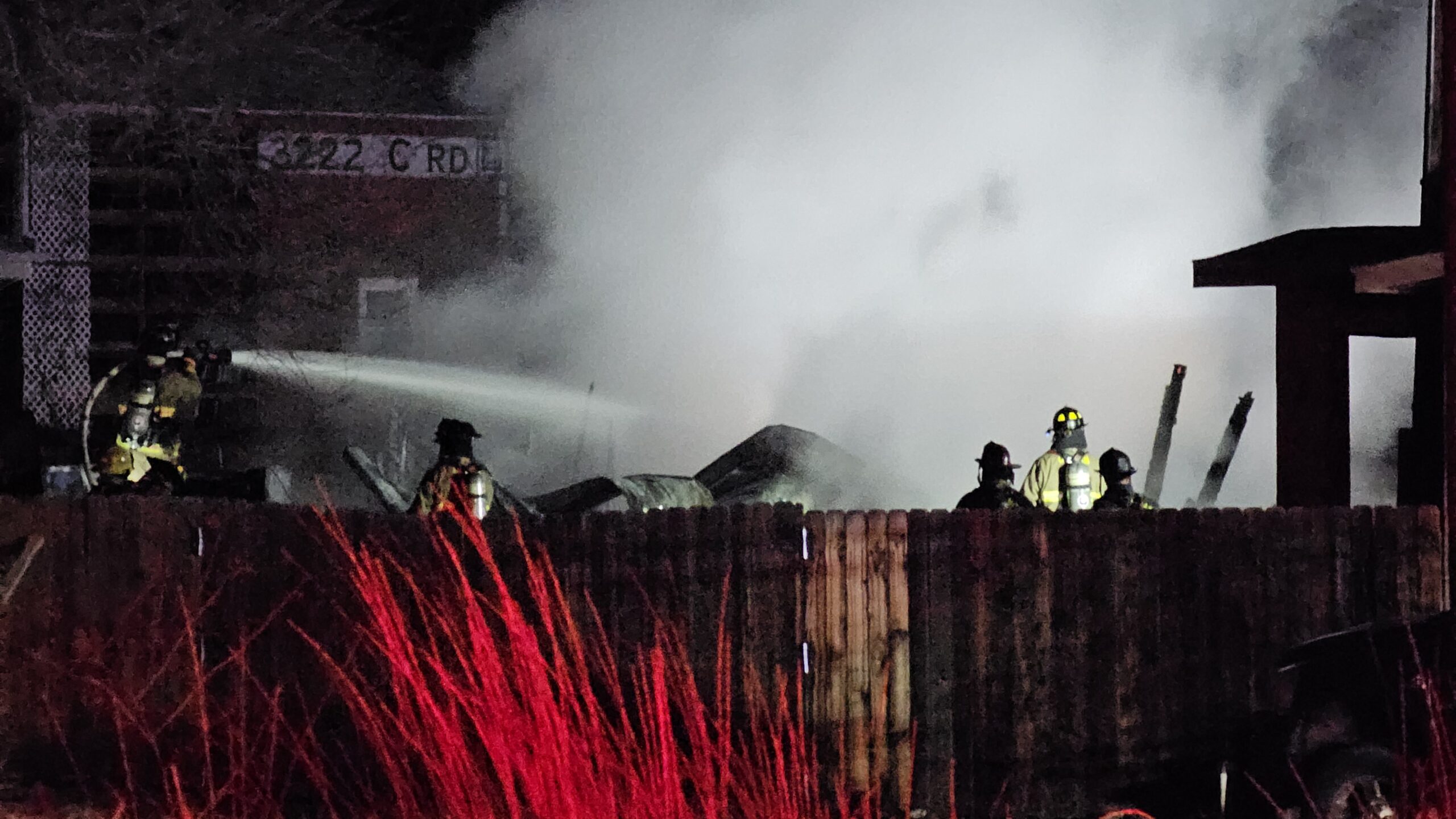 Structure Fire, C Rd & 32 Rd