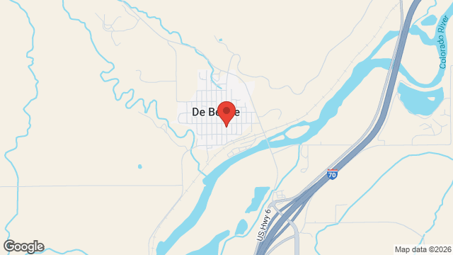 Vehicle vs Pole, W 4th St & Minter Ave DeBeque