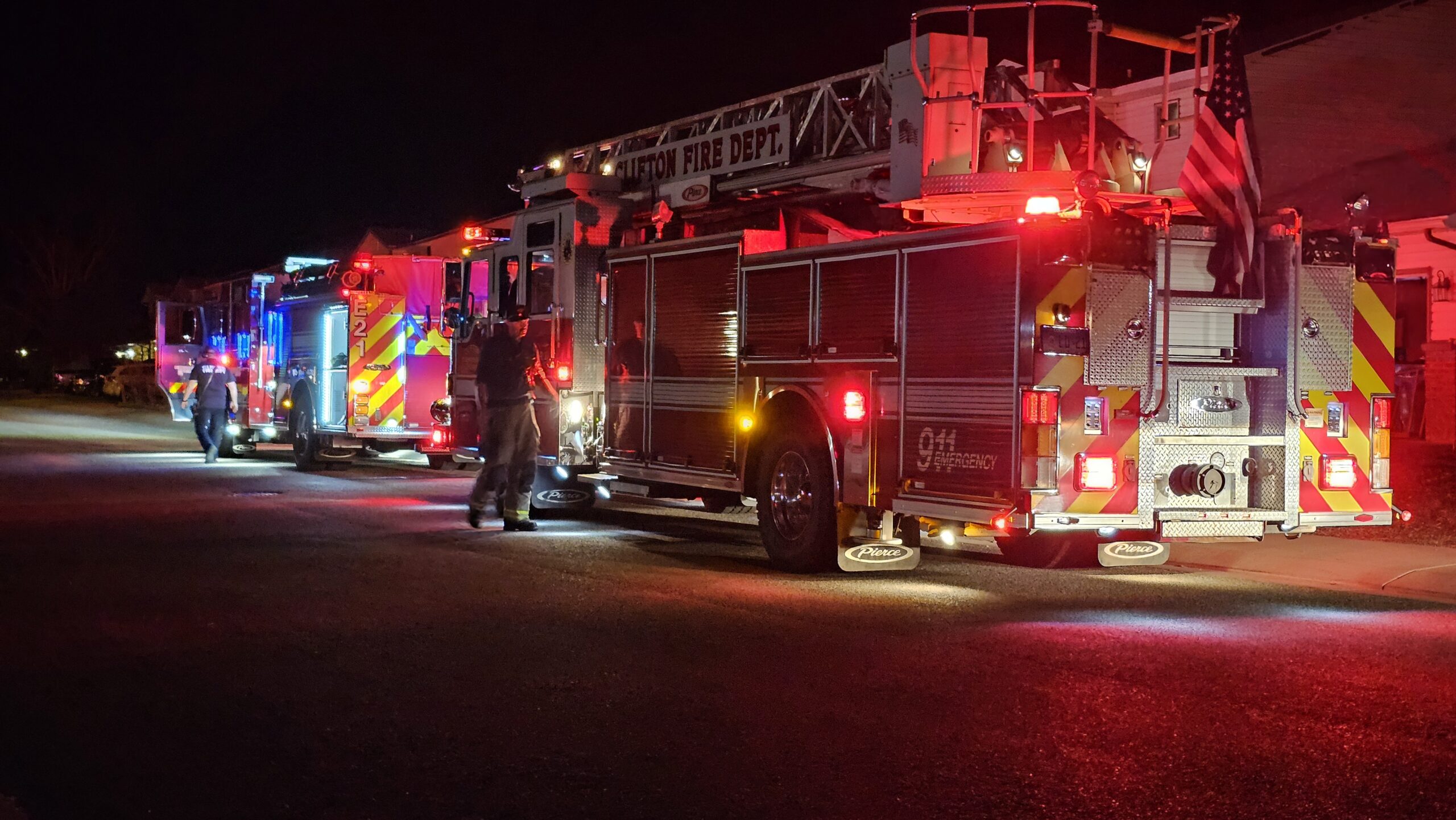 Electrical Fire, D 3/4 Rd & Forelle St