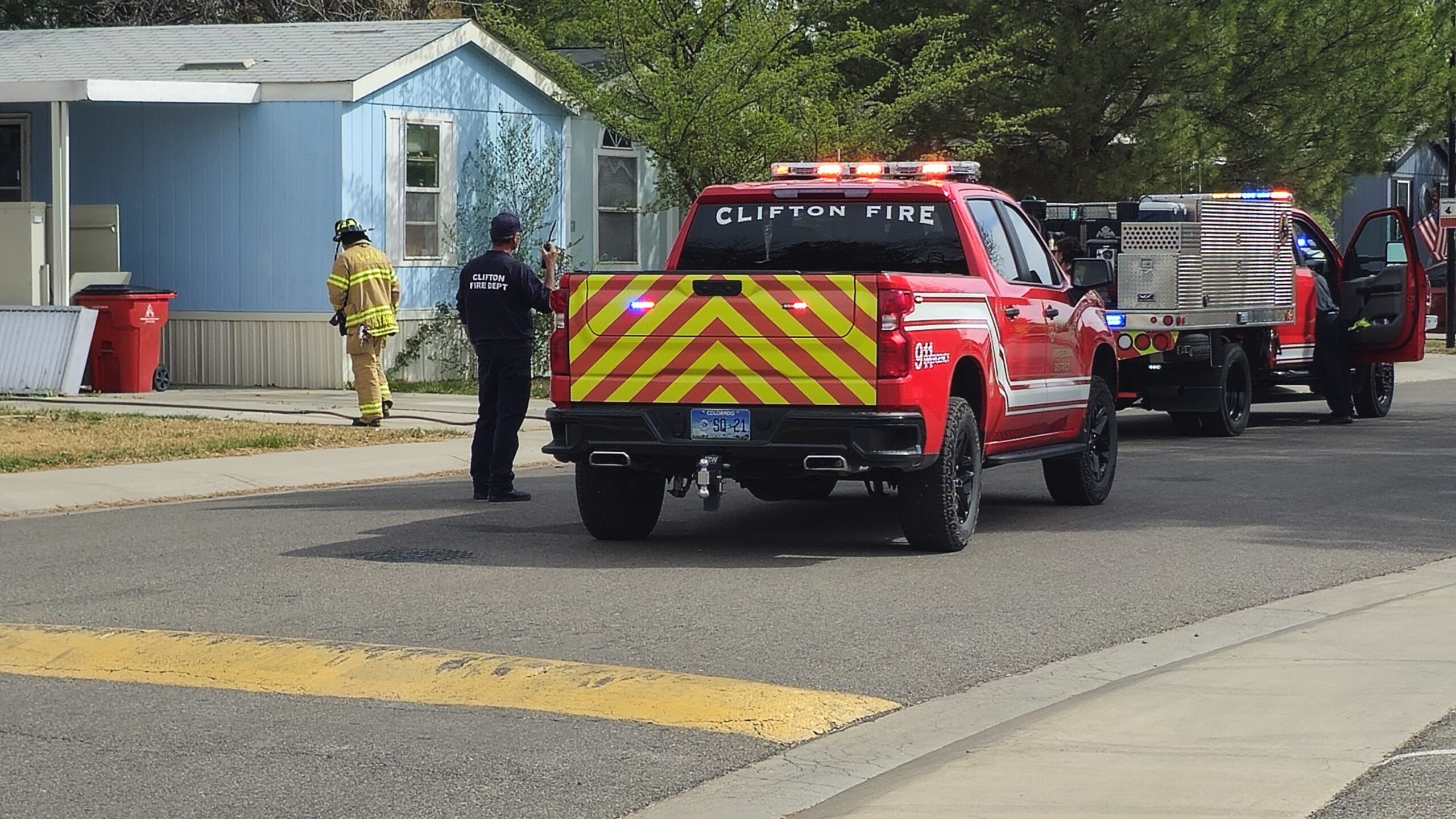 Structure Fire, Nottingham Dr & 32 Rd