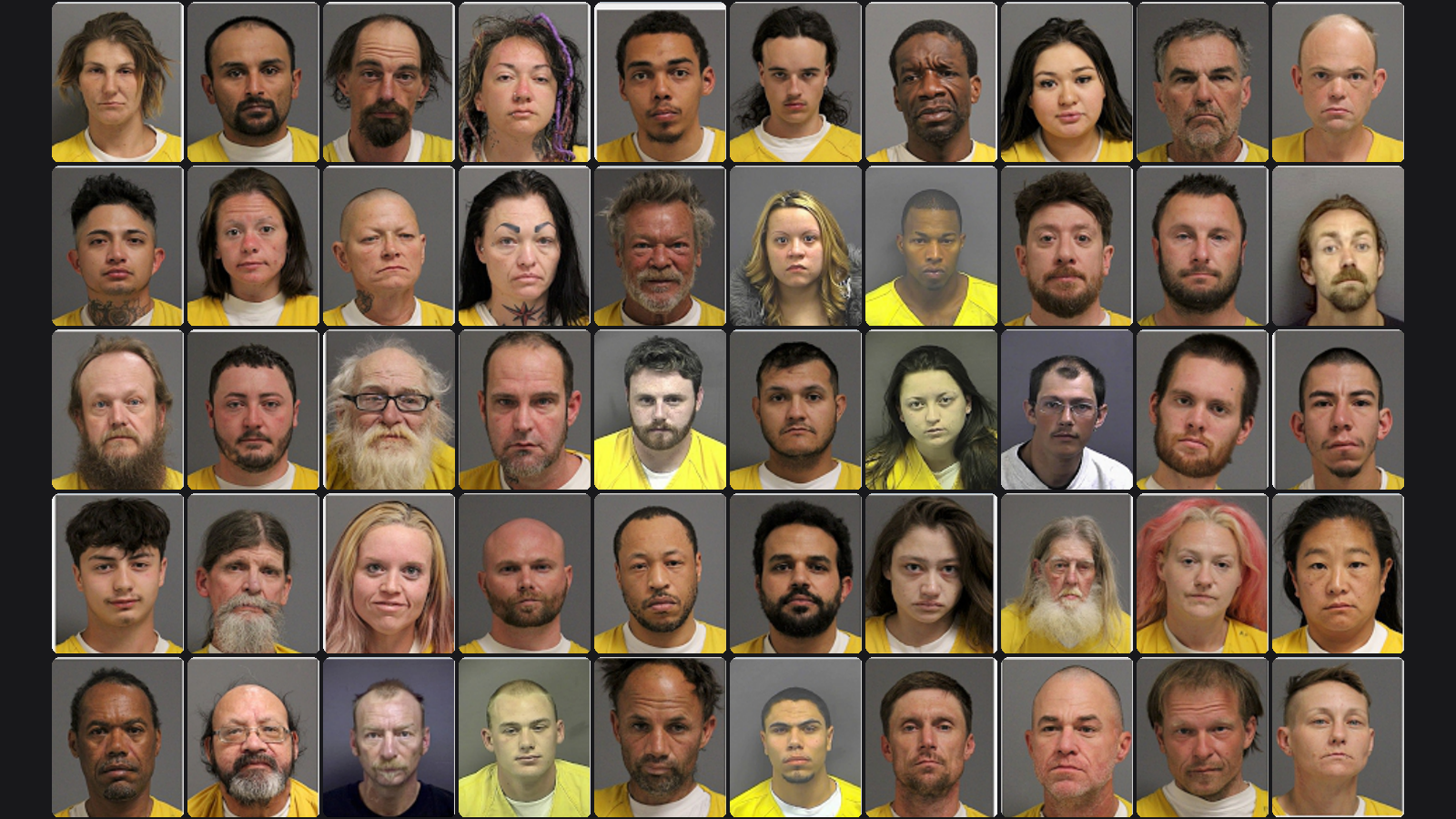 Weekly Jail Bookings for 3/22/26 to 3/28/26