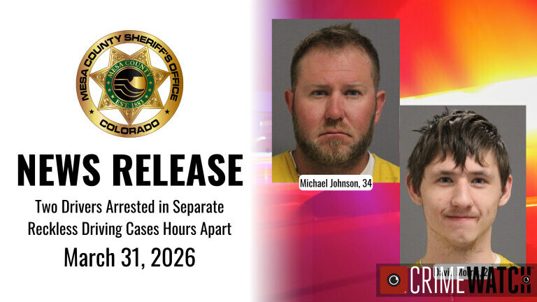 Two Arrested in Separate Reckless Driving Incidents