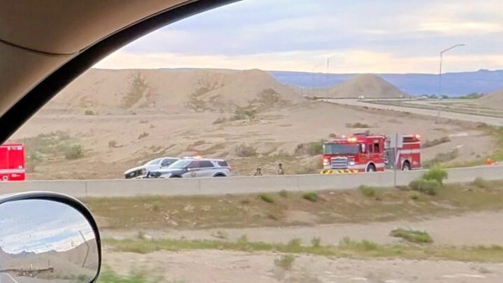 Vehicle vs Pole, I-70 at Exit 37