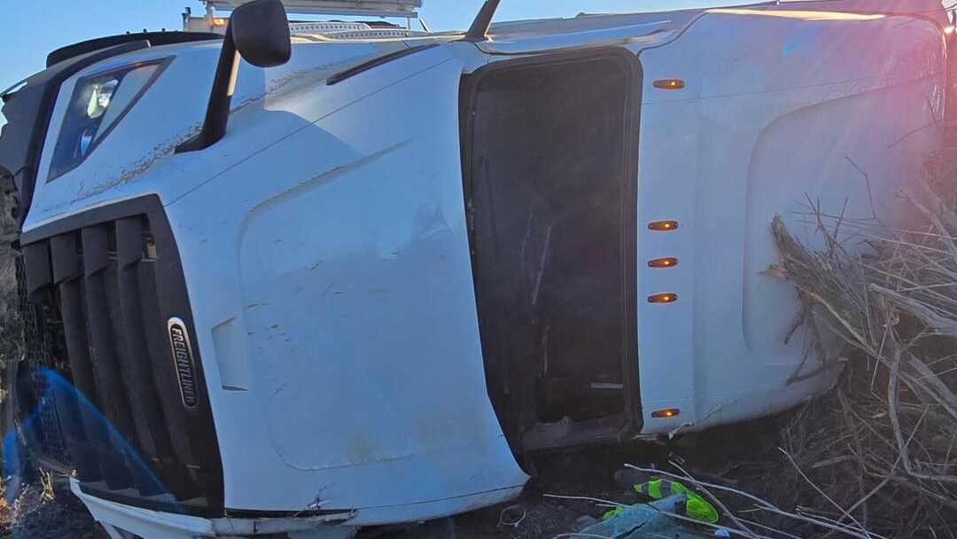 Semi Rollover, Mile 24 on I-70