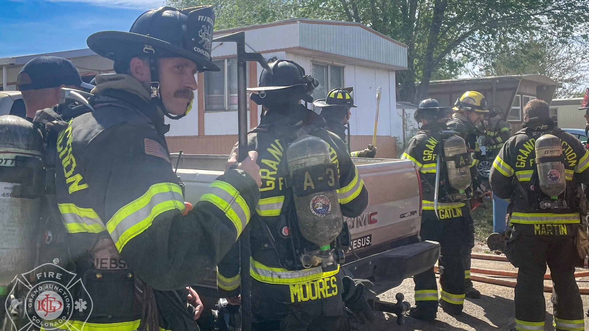 Structure Fire, Patterson Rd & 25 1/2 Rd