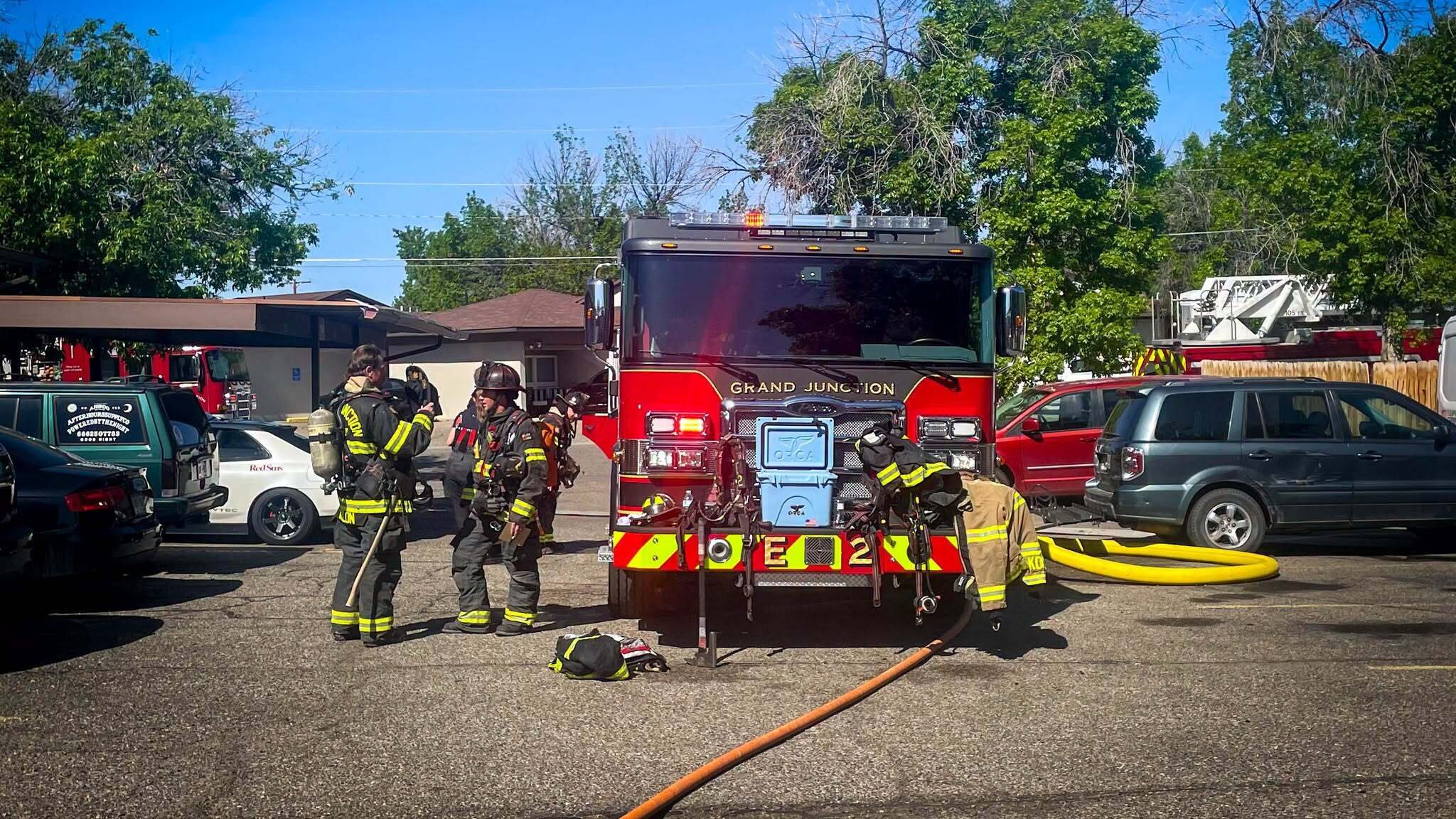 Structure Fire, College Pl & N 11th St