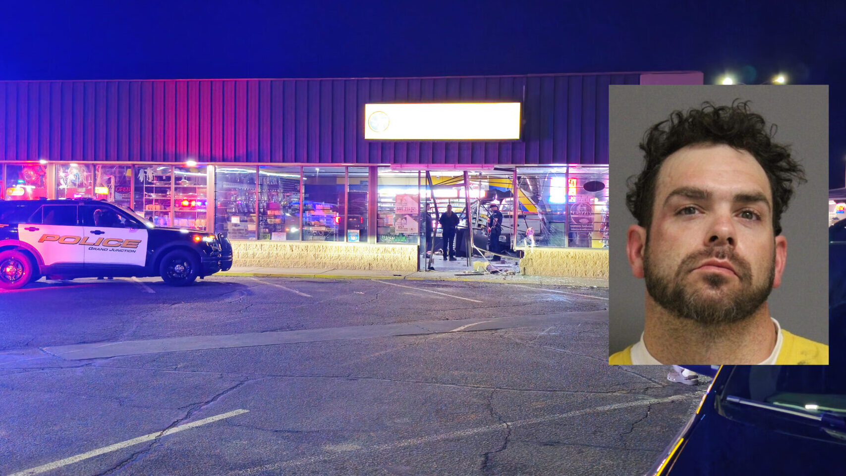 DUI Driver Arrested After Crashing into  Business