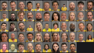 Weekly Jail Bookings for 4/19/26 to 4/25/26