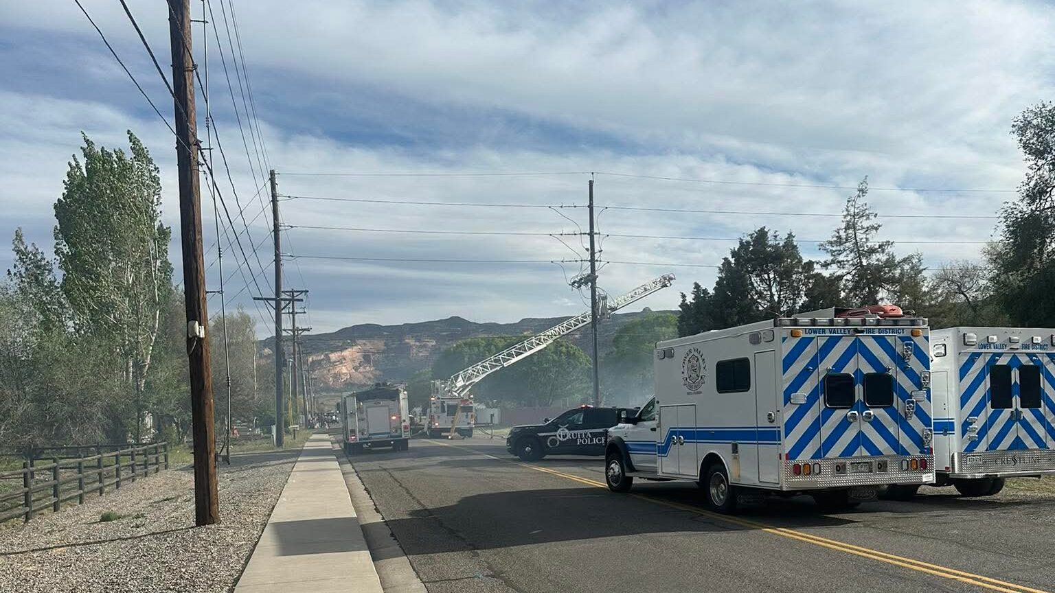 House Fire, GreenBriar St & S Maple St