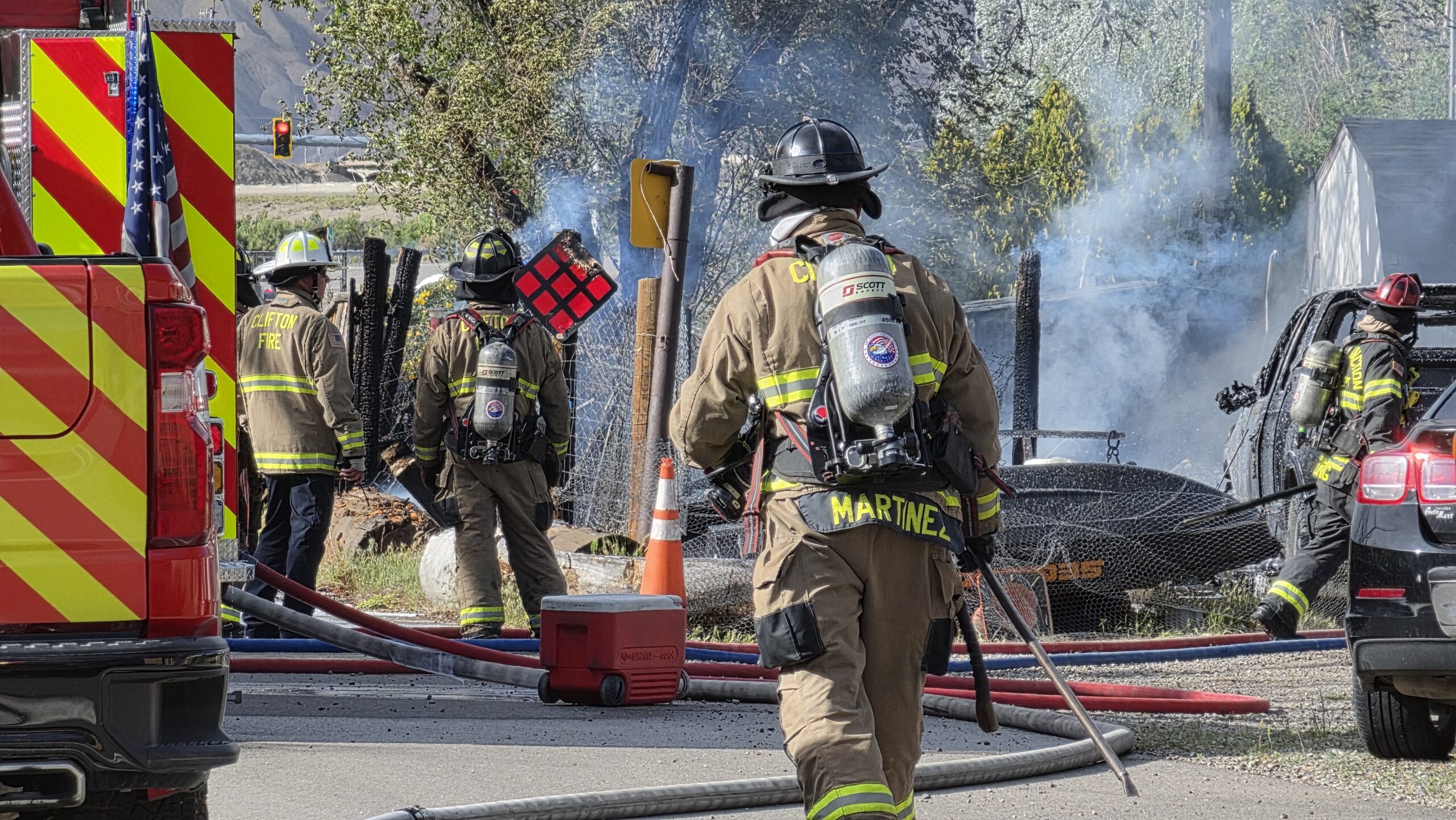 Structure Fire, Smallwood Dr & 32 1/2 Rd
