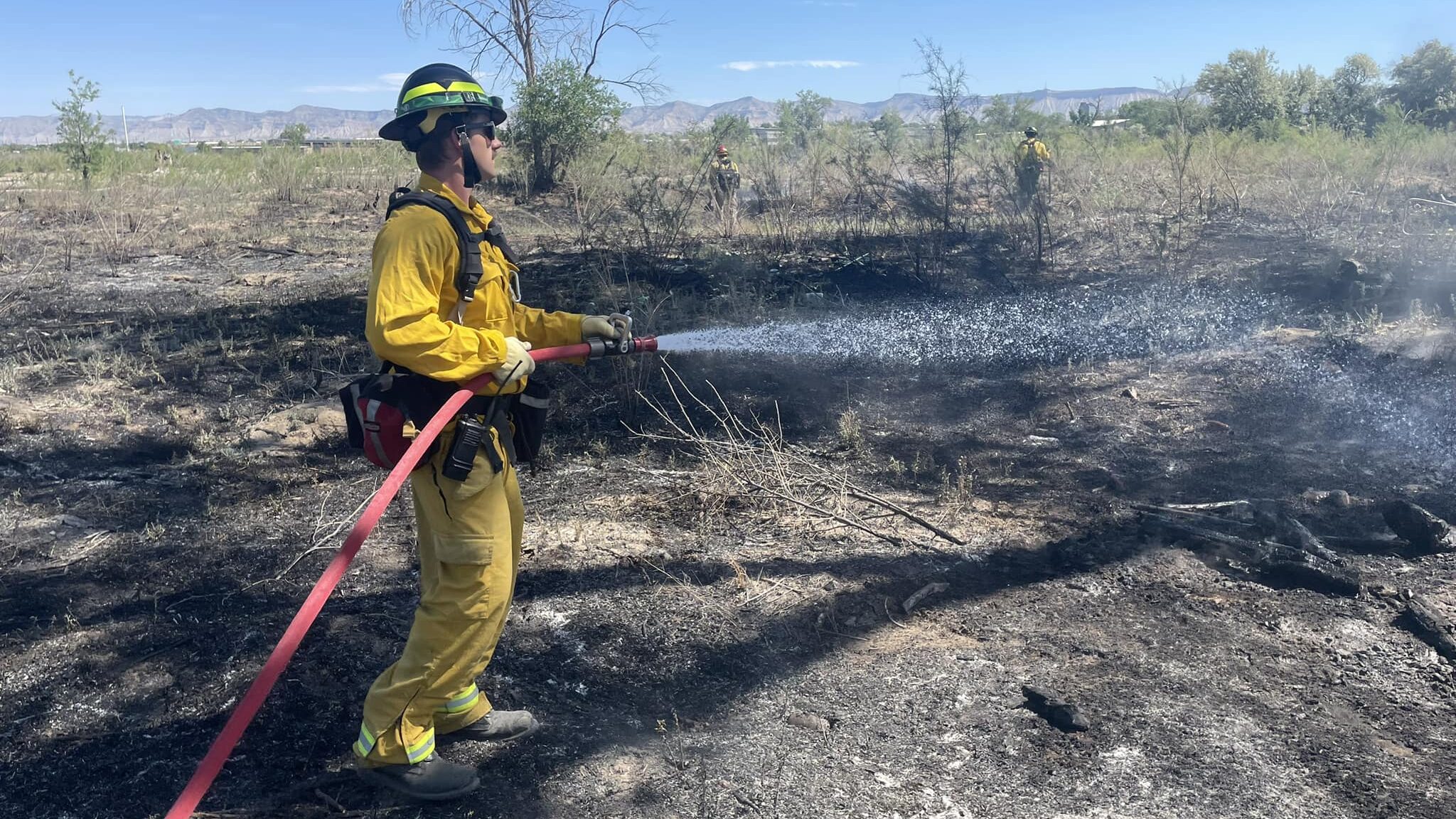 Brush Fire, Area of Lake Rd & Dike Rd