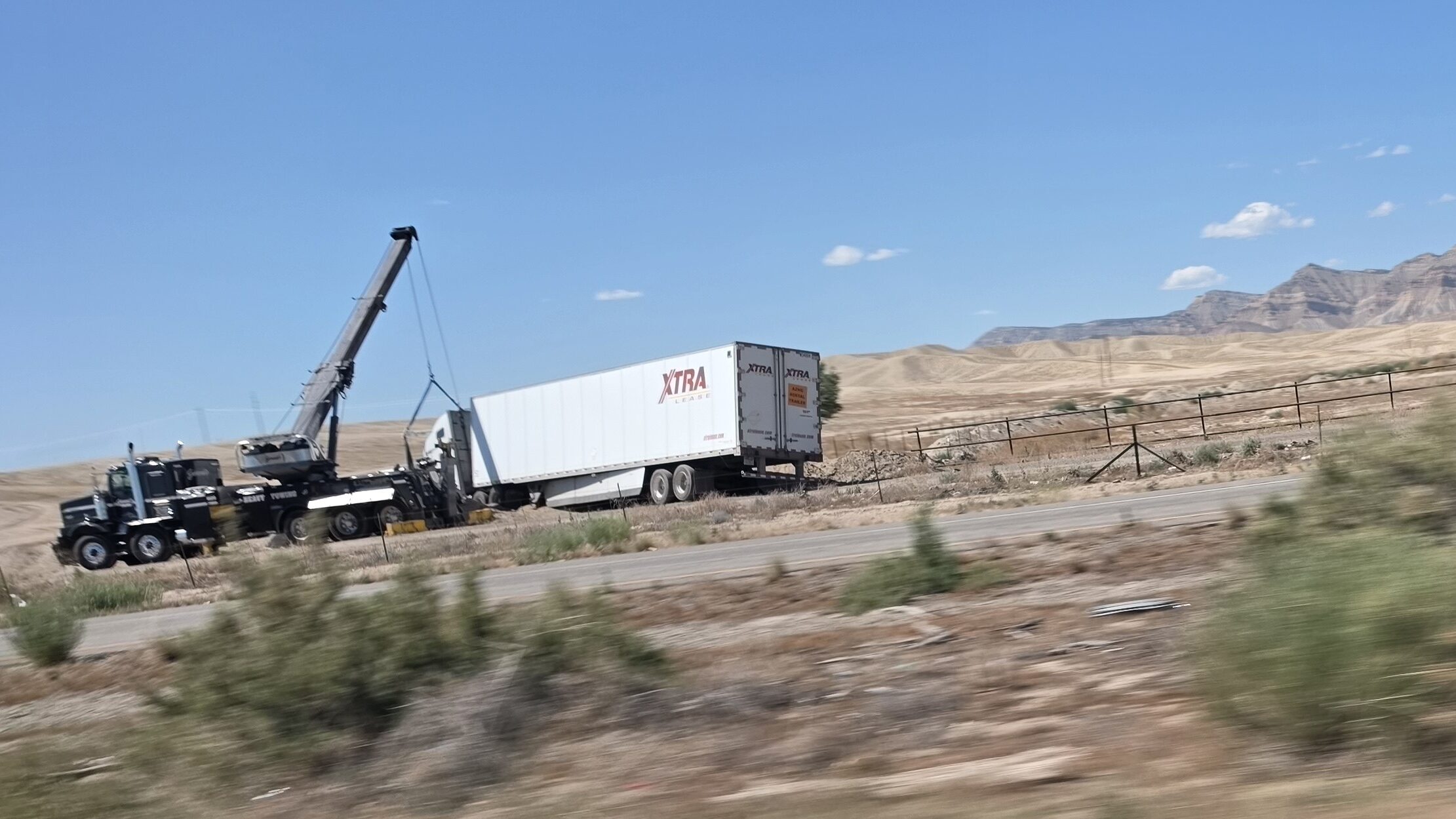 Semi Crash, Mile 34 on I-70